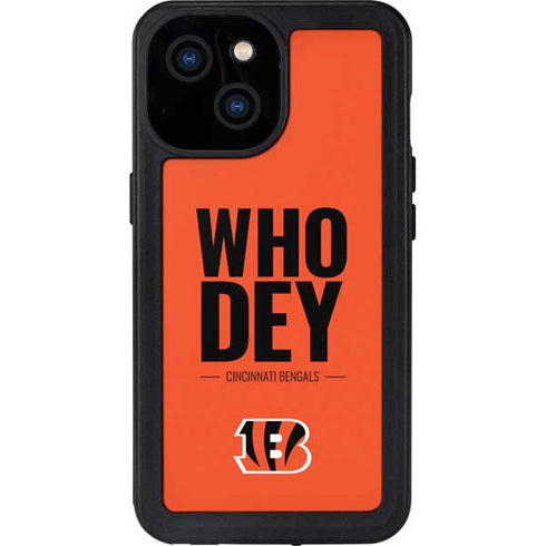 NFL Cincinnati Bengals Team Motto iPhone 15 Waterproof Case