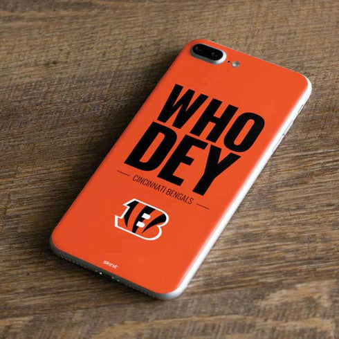 NFL Cincinnati Bengals Team Motto iPhone 8 Plus Skin