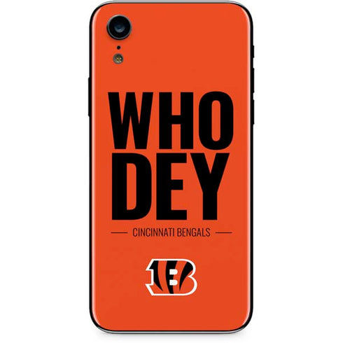 NFL Cincinnati Bengals Team Motto iPhone XR Skin