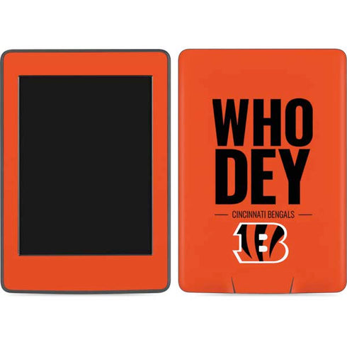 NFL Cincinnati Bengals Team Motto Amazon Kindle Skin