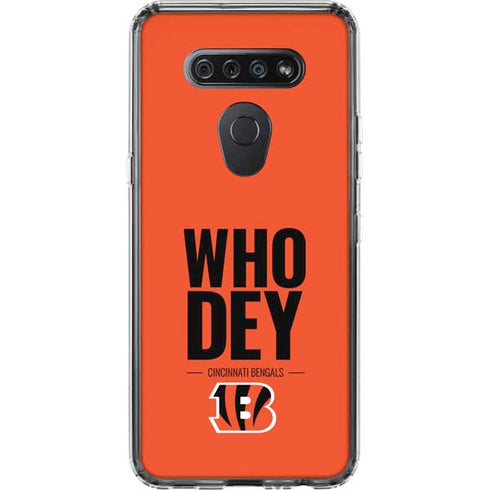 NFL Cincinnati Bengals Team Motto LG K51/Q51 Clear Case
