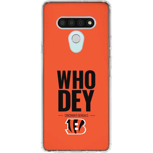 NFL Cincinnati Bengals Team Motto LG Stylo 6 Clear Case