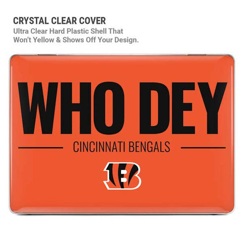 NFL Cincinnati Bengals Team Motto MacBook Air 15in (2023-2025) Case plus Skin