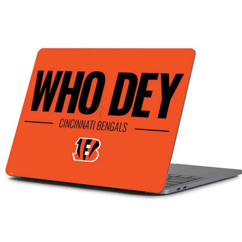NFL Cincinnati Bengals Team Motto Apple MacBook Pro 13-inch Skin