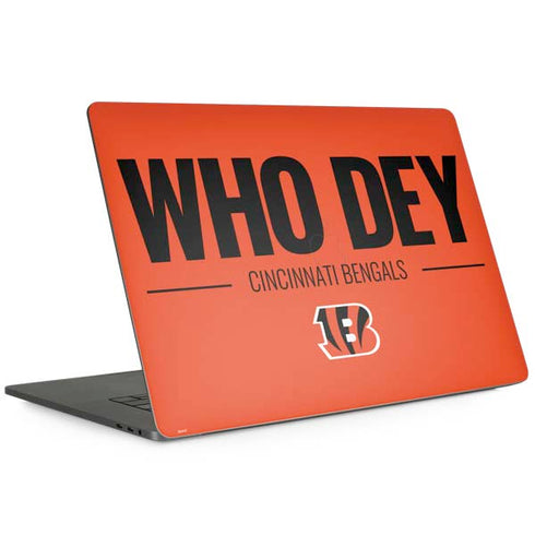 NFL Cincinnati Bengals Team Motto Apple MacBook Pro 15-inch Skin