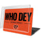 NFL Cincinnati Bengals Team Motto MacBook Pro 15in (2016-19) Case plus Skin
