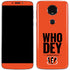 NFL Cincinnati Bengals Team Motto Moto E5 Plus Skin