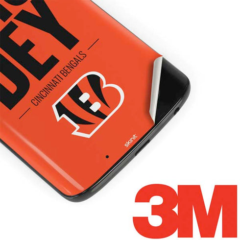 NFL Cincinnati Bengals Team Motto Moto G6 Skin