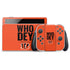NFL Cincinnati Bengals Team Motto Nintendo Switch OLED (2021) Skin