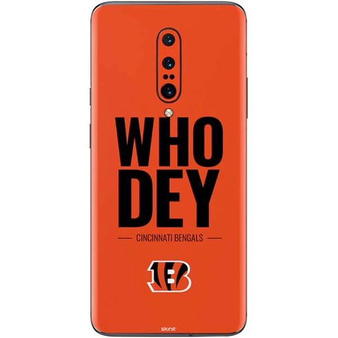 NFL Cincinnati Bengals Team Motto OnePlus 7 Pro Skin