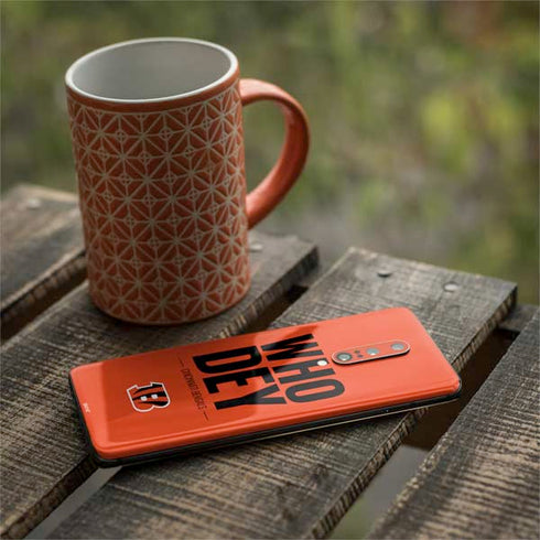 NFL Cincinnati Bengals Team Motto OnePlus 7 Pro Skin