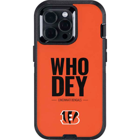 NFL Cincinnati Bengals Team Motto Otterbox Defender iPhone Skin
