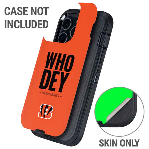 NFL Cincinnati Bengals Team Motto Otterbox Defender iPhone Skin