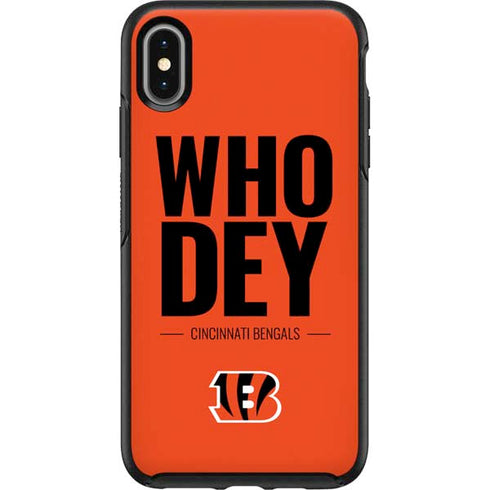 NFL Cincinnati Bengals Team Motto Otterbox Symmetry iPhone Skin
