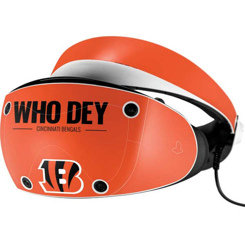 NFL Cincinnati Bengals Team Motto PlayStation VR2 Skin