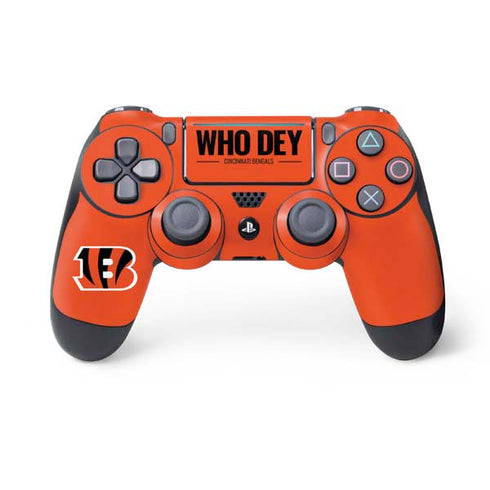 NFL Cincinnati Bengals Team Motto PS4 Pro/Slim Controller Skin