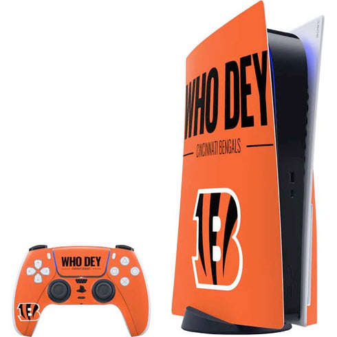 NFL Cincinnati Bengals Team Motto PS5 Bundle Skin