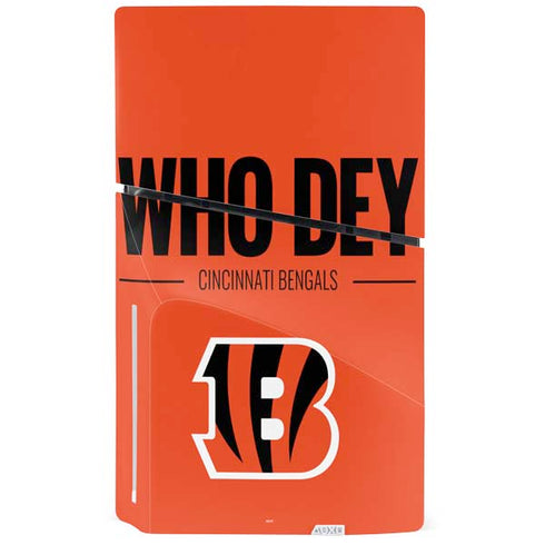 NFL Cincinnati Bengals Team Motto PS5 Slim Disk Bundle Skin