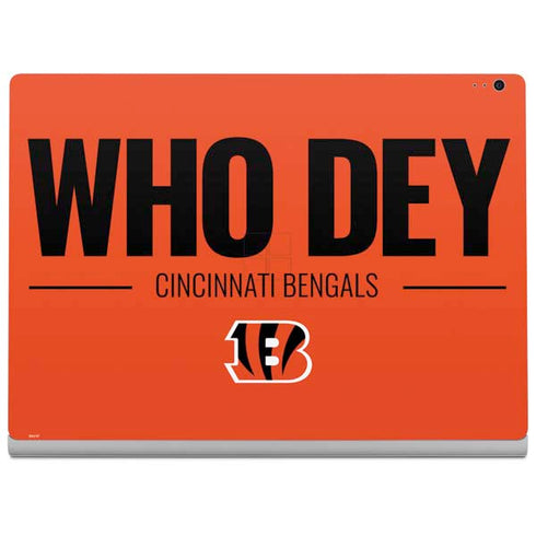 NFL Cincinnati Bengals Team Motto Surface Book 2 13.5in Skin