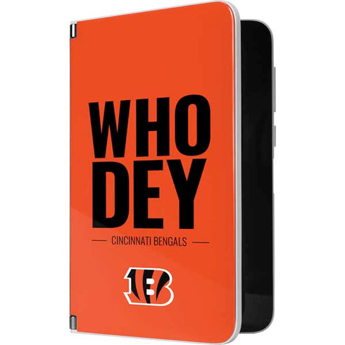 NFL Cincinnati Bengals Team Motto Surface Duo Skin