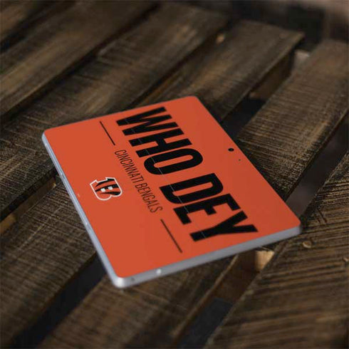 NFL Cincinnati Bengals Team Motto Surface Go Skin