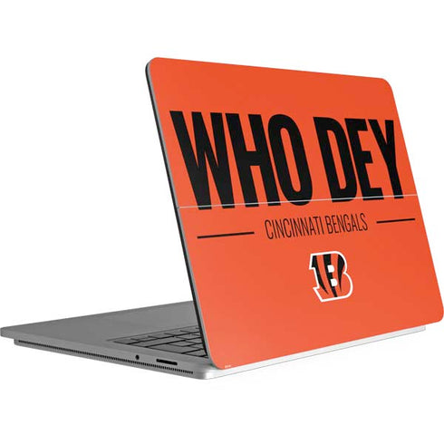NFL Cincinnati Bengals Team Motto Surface Laptop Studio Skin