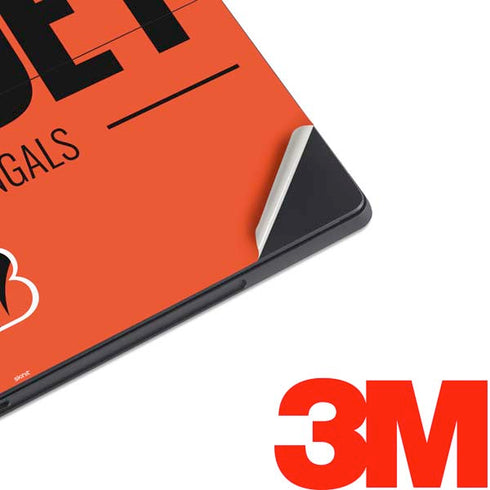 NFL Cincinnati Bengals Team Motto Surface Pro 6 Skin