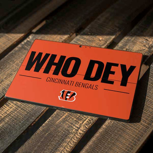 NFL Cincinnati Bengals Team Motto Surface Pro 6 Skin
