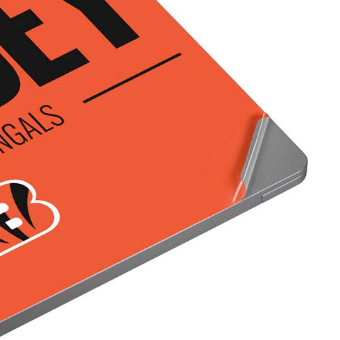 NFL Cincinnati Bengals Team Motto Universal Laptop 15in (12.2 x 8.8in) Skin