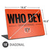 NFL Cincinnati Bengals Team Motto Universal Laptop 18in (14.6 x 10.6in) Skin