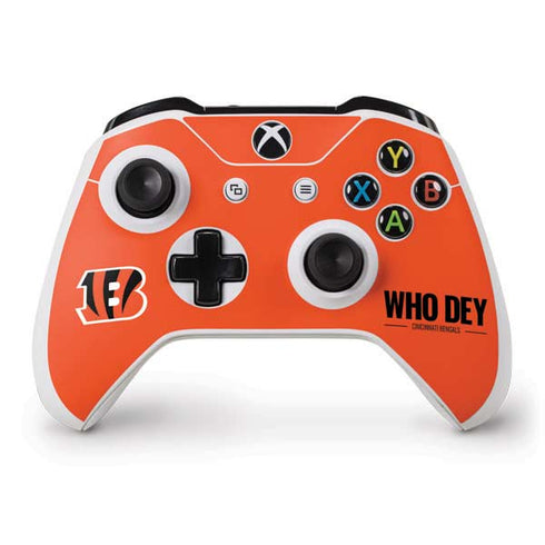 NFL Cincinnati Bengals Team Motto Xbox One S Controller Skin