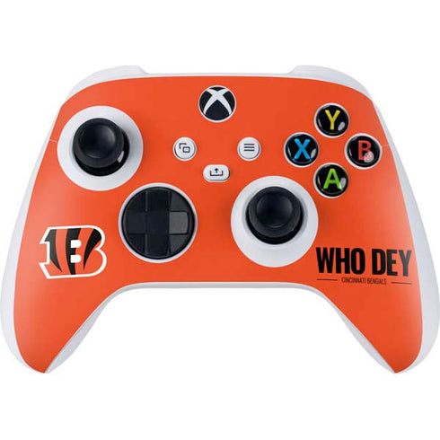 NFL Cincinnati Bengals Team Motto Xbox Series S Controller Skin