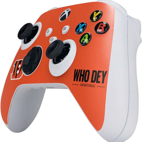 NFL Cincinnati Bengals Team Motto Xbox Series S Controller Skin