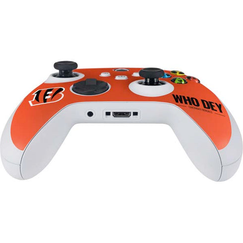 NFL Cincinnati Bengals Team Motto Xbox Series S Controller Skin