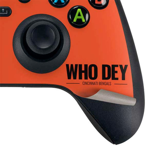 NFL Cincinnati Bengals Team Motto Xbox Series X Controller Skin