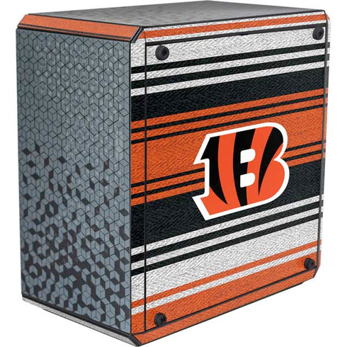 NFL Cincinnati Bengals Trailblazer Cooler Master MasterBox Q300L Mini Tower Skin