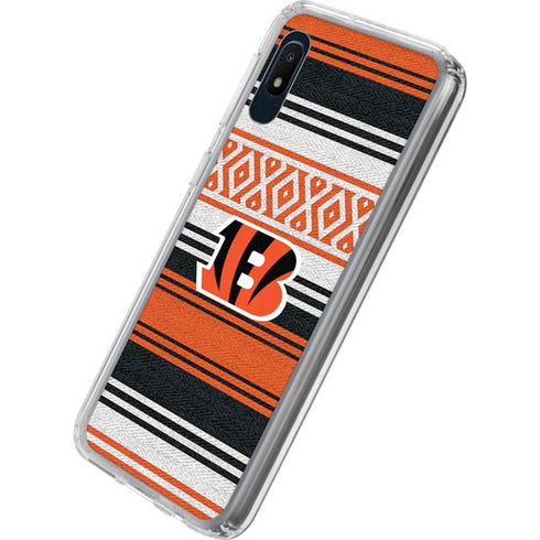 NFL Cincinnati Bengals Trailblazer Galaxy A10e Clear Case