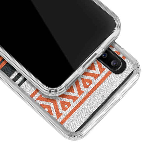NFL Cincinnati Bengals Trailblazer Galaxy A20 Clear Case
