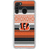NFL Cincinnati Bengals Trailblazer Galaxy A21 Clear Case