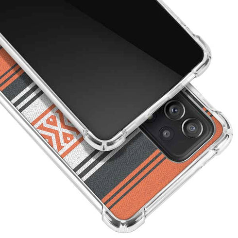 NFL Cincinnati Bengals Trailblazer Galaxy A72 5G Clear Case