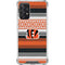 NFL Cincinnati Bengals Trailblazer Galaxy A72 5G Clear Case