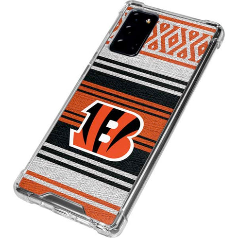 NFL Cincinnati Bengals Trailblazer Galaxy Note20 5G Clear Case