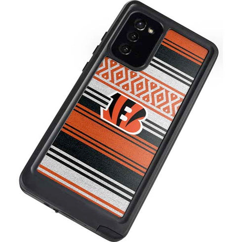 NFL Cincinnati Bengals Trailblazer Galaxy Note20 5G Waterproof Case