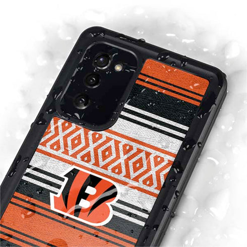 NFL Cincinnati Bengals Trailblazer Galaxy Note20 5G Waterproof Case