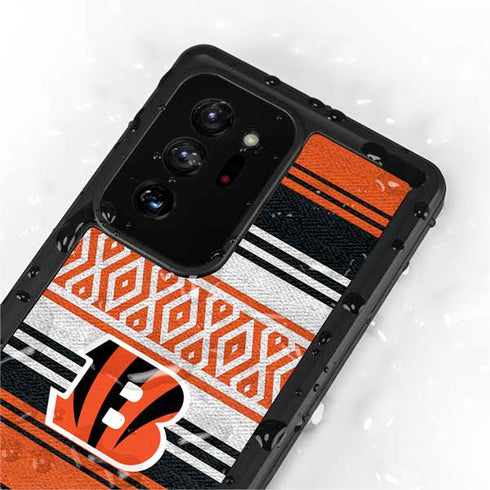 NFL Cincinnati Bengals Trailblazer Galaxy Note20 Ultra 5G Waterproof Case