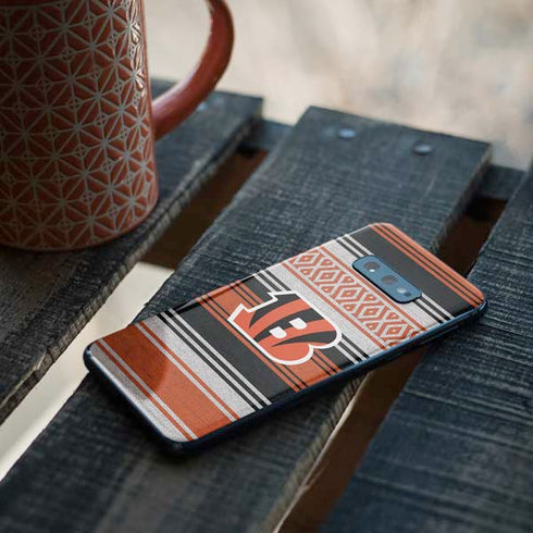 NFL Cincinnati Bengals Trailblazer Galaxy S10e Skin