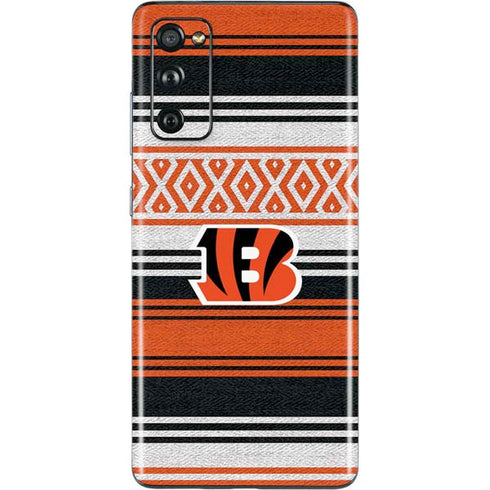 NFL Cincinnati Bengals Trailblazer Galaxy S20 Fan Edition Skin
