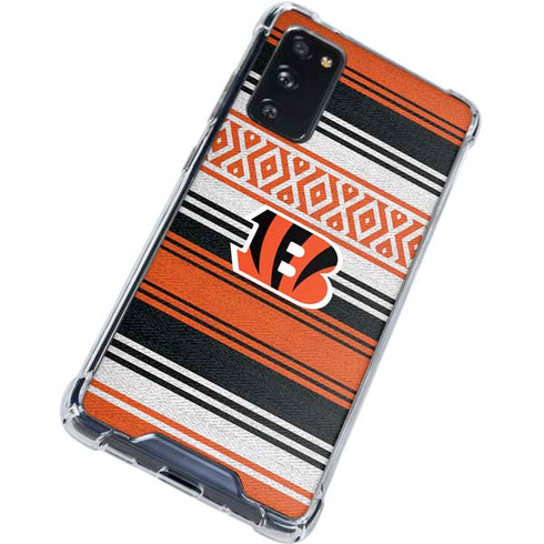 NFL Cincinnati Bengals Trailblazer Galaxy S20 FE Clear Case