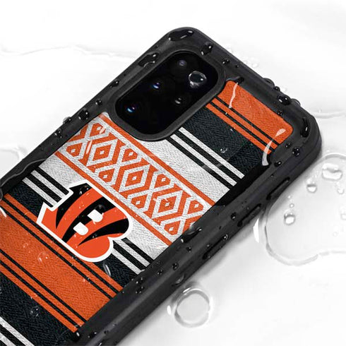 NFL Cincinnati Bengals Trailblazer Galaxy S20 Plus Waterproof Case
