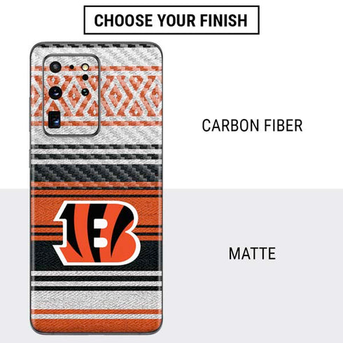NFL Cincinnati Bengals Trailblazer Galaxy S20 Ultra 5G Skin